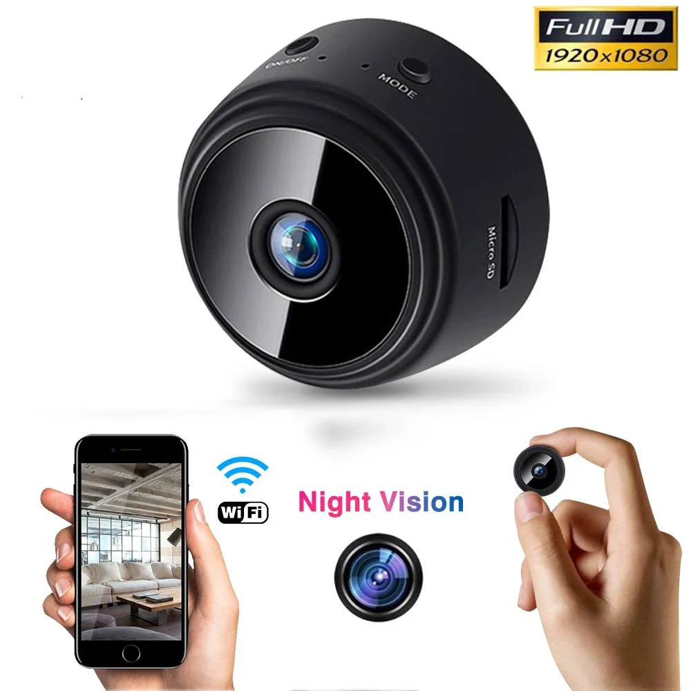 

Мини-камера A9 1080P HD ip-камера ночная версия Голосовая и видеокамера безопасности беспроводные мини-видеокамеры видеонаблюдения камера s Wi-Fi к...