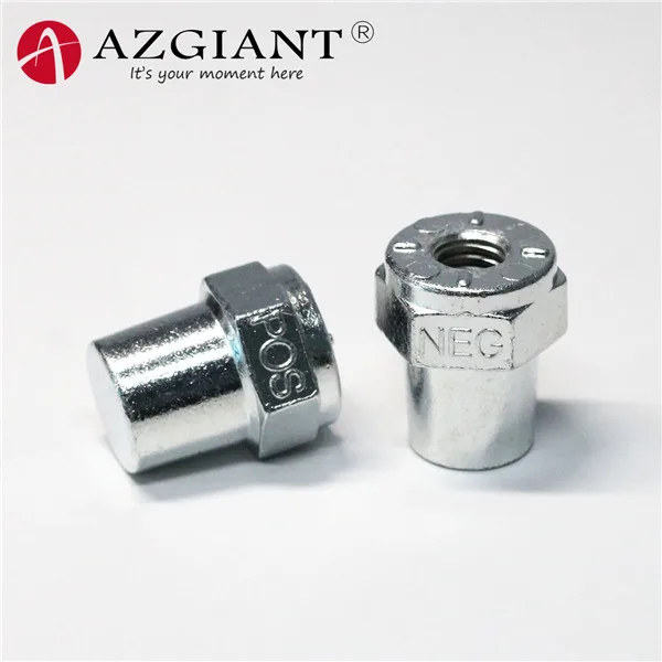 AZGIANT 2pcs Car M6 Pile Head Joints Battery 6MM Screw Covert Universal Retrofit Head Negative And postive Repair tools
AZGIANT 2pcs Car M6 Pile Head Joints Battery 6MM Screw Covert Universal Retrofit Head Negative And postive Repair tools