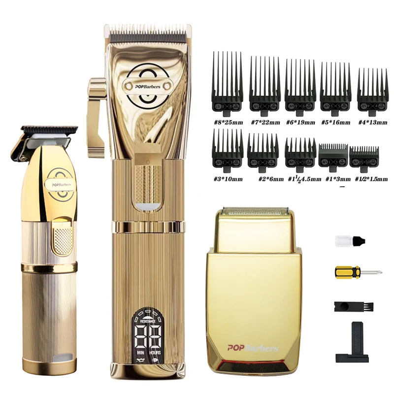Professional Hair Cutting Machine Pop Barbers P800 P700 P600 Hair Shaver Oil Head Electric Hair Clippers Hair Clipper Trimmer
Professional Hair Cutting Machine Pop Barbers P800 P700 P600 Hair Shaver Oil Head Electric Hair Clippers Hair Clipper Trimmer