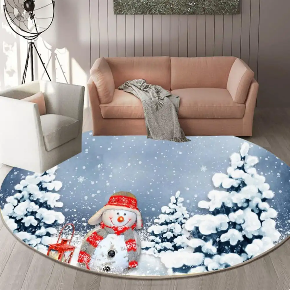 CLEARANCE SALES!!Home Decoration Carpet Round Area Rug Christmas Mat for Bedroom Living Room Snowman Santa Claus Pattern
CLEARANCE SALES!!Home Decoration Carpet Round Area Rug Christmas Mat for Bedroom Living Room Snowman Santa Claus Pattern