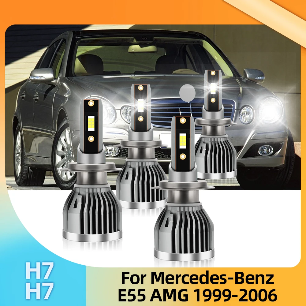 LSlight 110W H7 Светодиодный Turbo Передние Фары Лампочка фара авто для Mercedes-Benz E55 AMG Sedan 1999 2000 2001 2002 2003 2004 2005 2006
LSlight 110W H7 Светодиодный Turbo Передние Фары Лампочка фара авто для Mercedes-Benz E55 AMG Sedan 1999 2000 2001 2002 2003 2004 2005 2006