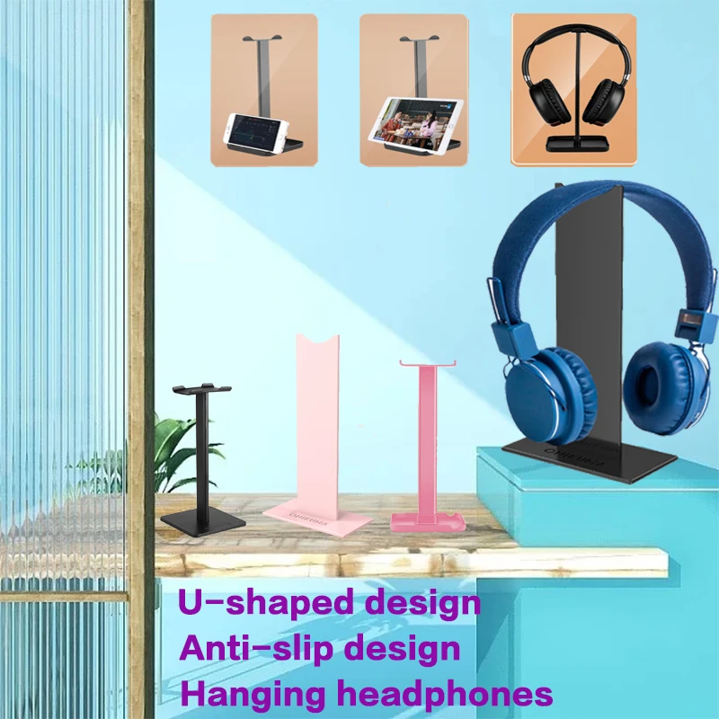 Universal Earphone Hanger Holder Detachable Non-slipping Headphone Stand Alloy Gaming Head Headset Rack Gaming Accessories
Universal Earphone Hanger Holder Detachable Non-slipping Headphone Stand Alloy Gaming Head Headset Rack Gaming Accessories