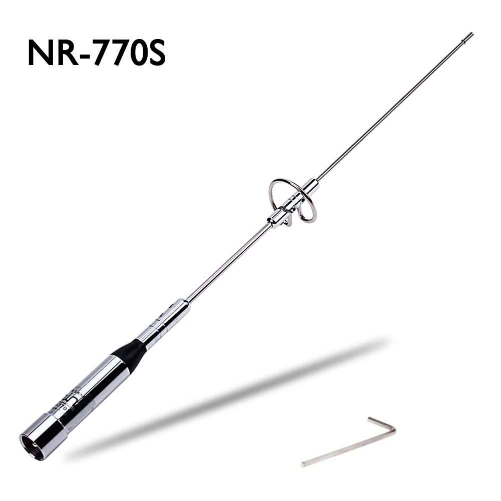 NR-770S Двухдиапазонная VHF/UHF 100 Вт Автомобильная Мобильная Любительская радиоантенна для TYT дюйма
NR-770S Двухдиапазонная VHF/UHF 100 Вт Автомобильная Мобильная Любительская радиоантенна для TYT дюйма