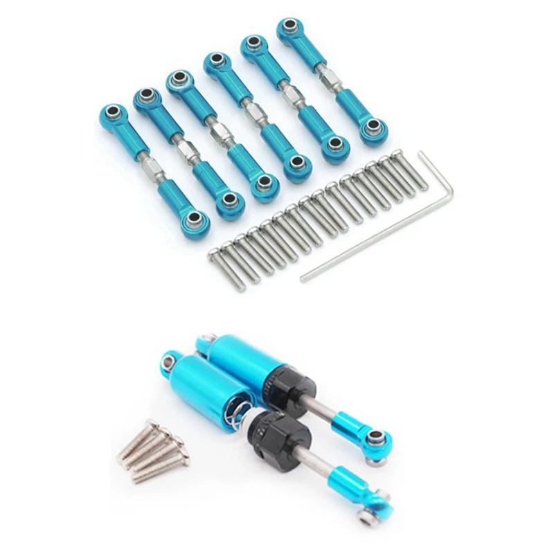 2 комплекта для Wltoys A949 A959 A969 A979 искусственная: 1 комплект тяги тягового стержня сервопривода и 1 комплект амортизаторов
2 комплекта для Wltoys A949 A959 A969 A979 искусственная: 1 комплект тяги тягового стержня сервопривода и 1 комплект амортизаторов