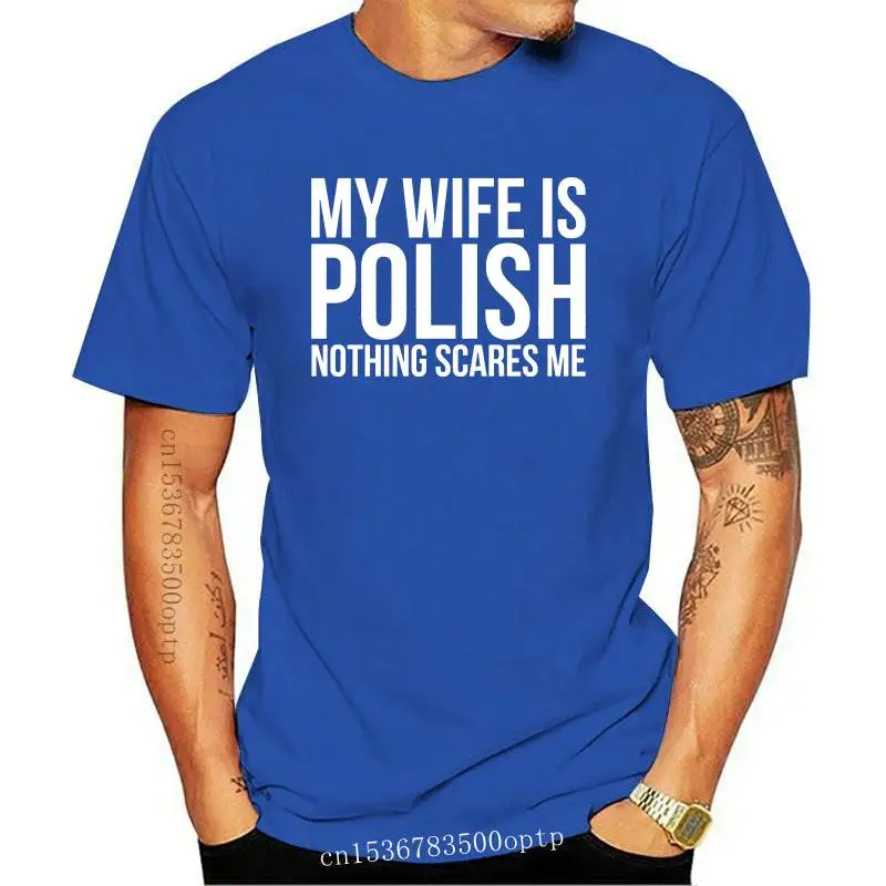 Camiseta de My wife is polish para hombre, camisa holgada Unisex con cuello redondo, de moda, nueva, temporada primavera
Camiseta de My wife is polish para hombre, camisa holgada Unisex con cuello redondo, de moda, nueva, temporada primavera