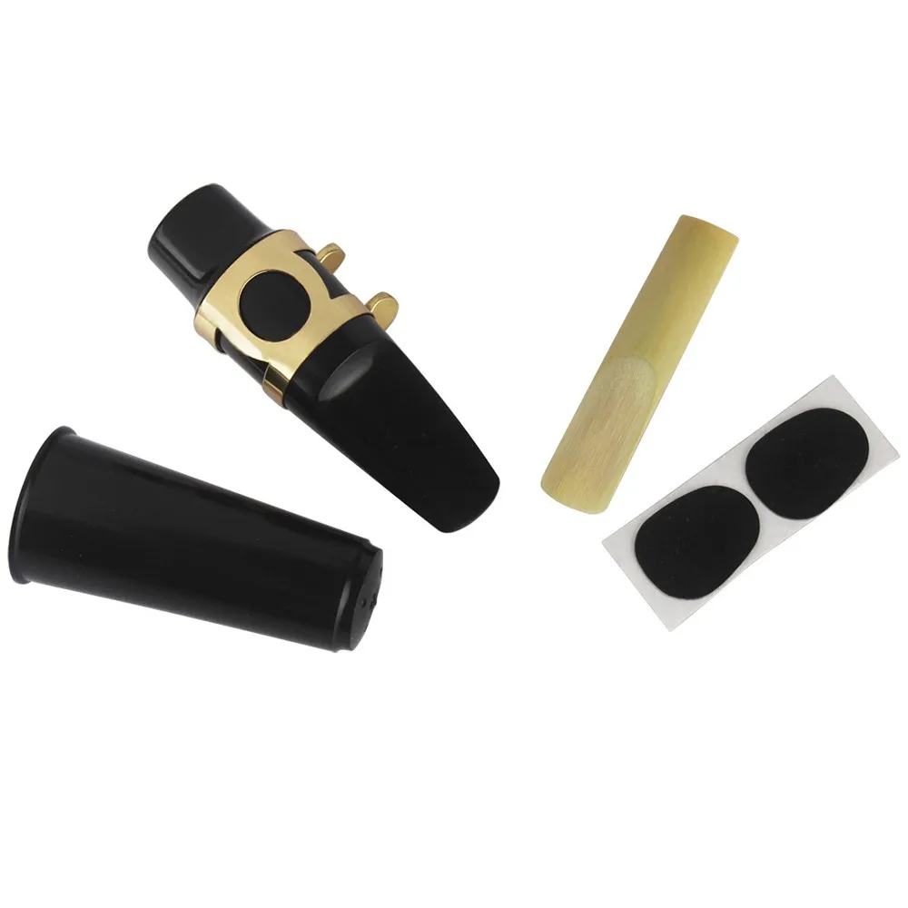 Saxophone Mouthpiece Set Black Appearance Suitable For Alto Saxophone Accessories Mouthpiece Metal Clip Tooth Pad Reeds
Saxophone Mouthpiece Set Black Appearance Suitable For Alto Saxophone Accessories Mouthpiece Metal Clip Tooth Pad Reeds