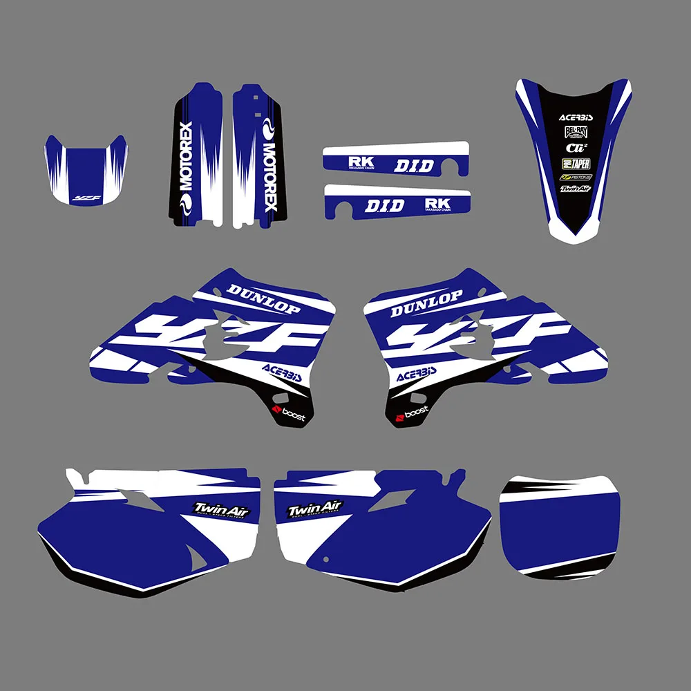 NICECNC Motorcycle 1 set Team Background Graphic Sticker Decals Kit For YAMAHA YZ 250F 450F YZF 250 450 YZ250F YZ450F 2003-2005
NICECNC Motorcycle 1 set Team Background Graphic Sticker Decals Kit For YAMAHA YZ 250F 450F YZF 250 450 YZ250F YZ450F 2003-2005