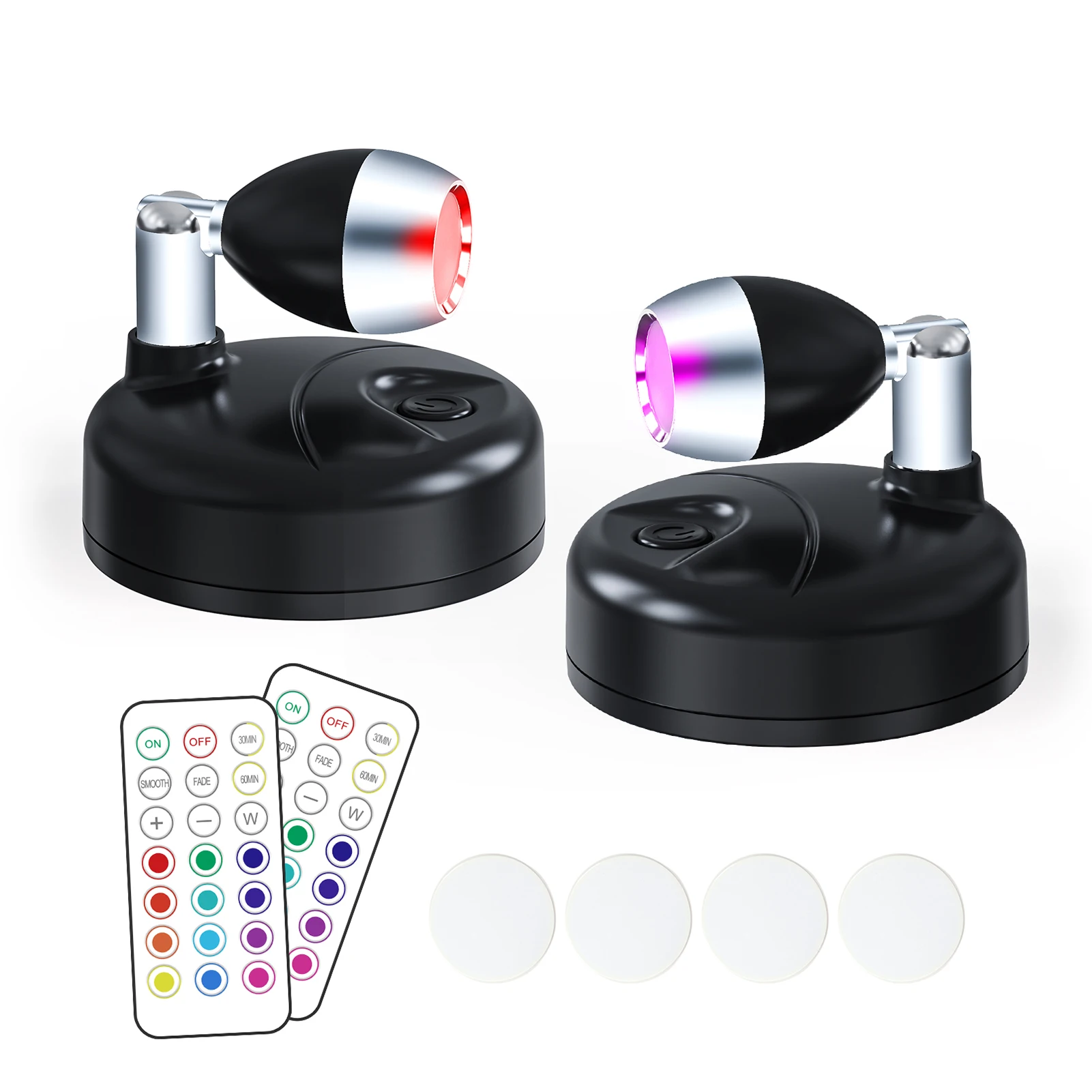RGB LEDs Under Cabinet Lamp Dimmable 30/60Mins Timing 13 Colors Changing for Cloakroom Cupboard Wardrobe Kitchen Cabinet Lamp
RGB LEDs Under Cabinet Lamp Dimmable 30/60Mins Timing 13 Colors Changing for Cloakroom Cupboard Wardrobe Kitchen Cabinet Lamp