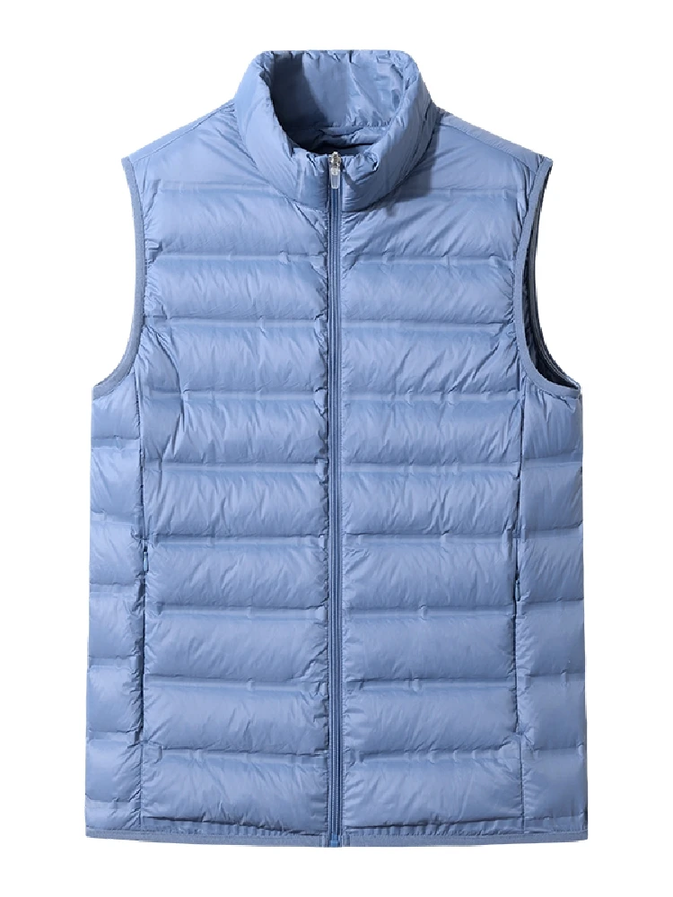 Men's Sleeveless Puffer Jacket Autumn and Winter New 90% White Duck Down Ultra-Light Warm Waistcoat Casual Vest Coats 5xl 8xl
Men's Sleeveless Puffer Jacket Autumn and Winter New 90% White Duck Down Ultra-Light Warm Waistcoat Casual Vest Coats 5xl 8xl