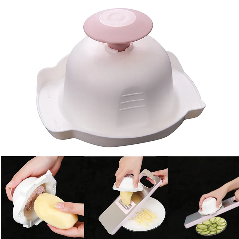1pcs Vegetable Slicer Guard Hand Finger Protector Guard Grater Potato Chopping Anti-Cut Kitchen Accessories
1pcs Vegetable Slicer Guard Hand Finger Protector Guard Grater Potato Chopping Anti-Cut Kitchen Accessories