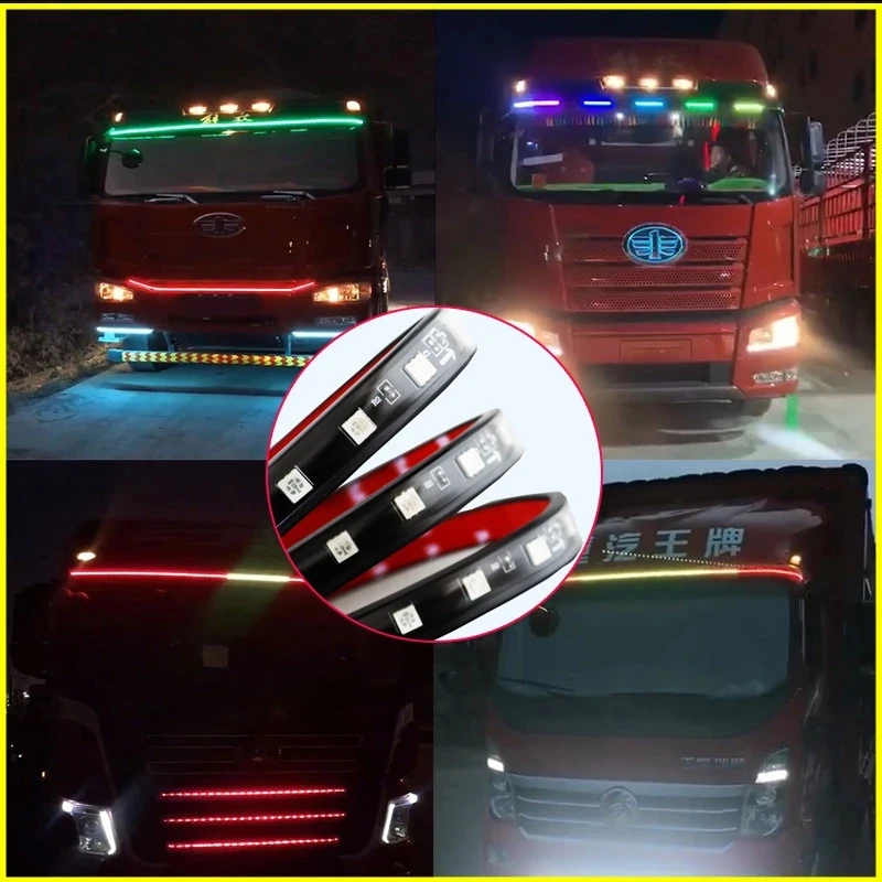 24V Car Lights Parts Running Streamer Led Strip Lights Dynamic For Van Truck Tailgate Flexible LED Light Strip Equippments
24V Car Lights Parts Running Streamer Led Strip Lights Dynamic For Van Truck Tailgate Flexible LED Light Strip Equippments