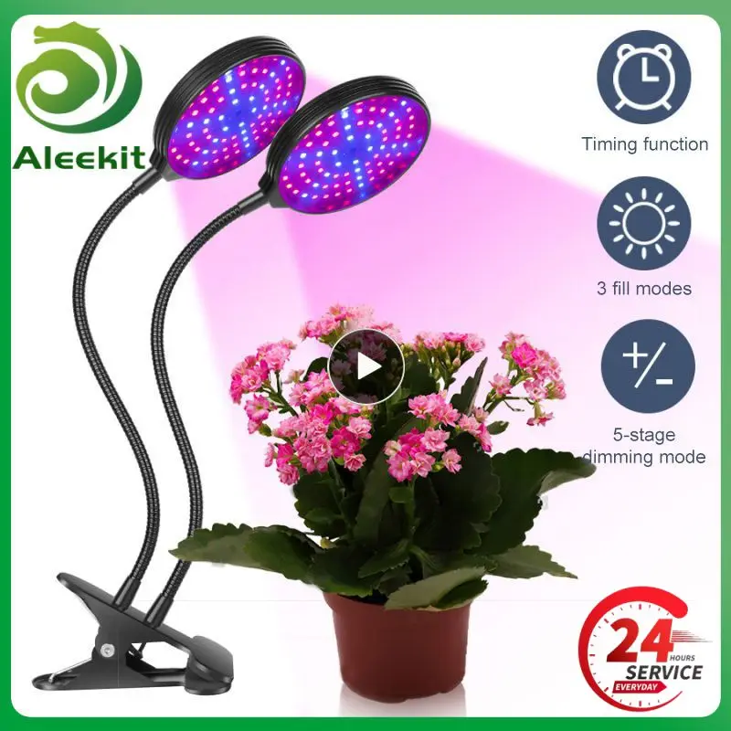 45W/30W/15W LED Grow Light 5 Modes 360° Rotary Adjustable Phyto Lamp Full Spectrum For Plants Seedlings Flower Indoor Grow Box
45W/30W/15W LED Grow Light 5 Modes 360° Rotary Adjustable Phyto Lamp Full Spectrum For Plants Seedlings Flower Indoor Grow Box