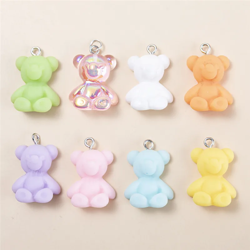 10 шт./лот Смешанный милый медведь подвеска из смолы для женщин ожерелье серьги «сделай сам» для изготовления ювелирных изделий Аксессуары
10 шт./лот Смешанный милый медведь подвеска из смолы для женщин ожерелье серьги «сделай сам» для изготовления ювелирных изделий Аксессуары