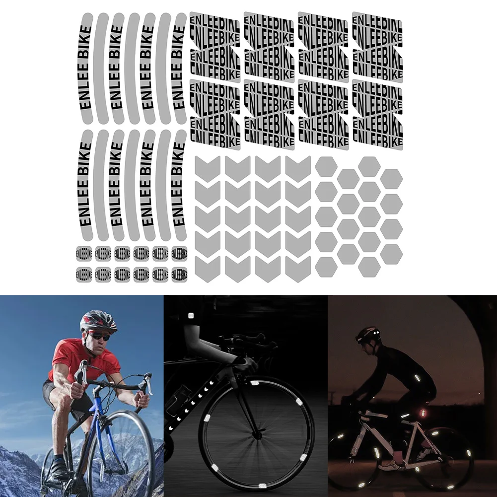 Bicycle Tire Reflective Sticker Multifunctional Safety Warning Light Reflector Stickers Logo Stay Visible Reflective Stickers
Bicycle Tire Reflective Sticker Multifunctional Safety Warning Light Reflector Stickers Logo Stay Visible Reflective Stickers