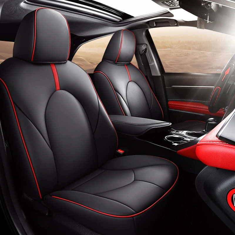 Customized Full Surrounded Car Seat Covers Set for Toyota Camry 2018-2021 Auto Interior Cushion Protector Accessories
Customized Full Surrounded Car Seat Covers Set for Toyota Camry 2018-2021 Auto Interior Cushion Protector Accessories