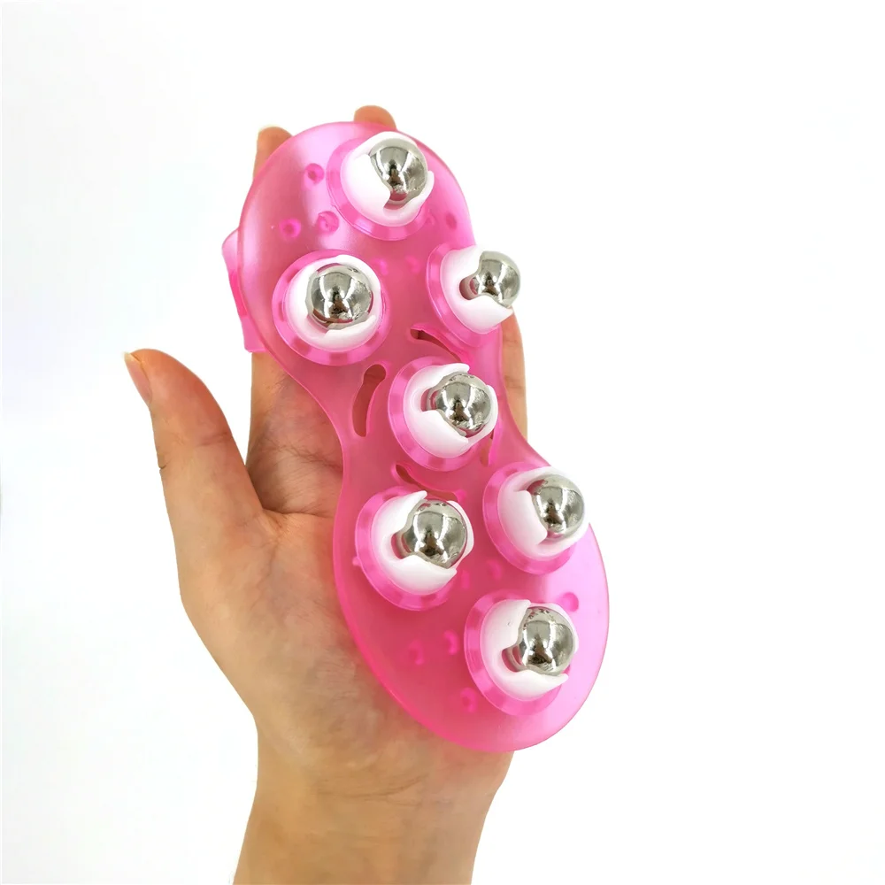 Roller Ball Body Massage Glove Anti-Cellulite Muscle Pain Relief Relax Massager For Neck Back Shoulder Buttocks Face Lift Tools
Roller Ball Body Massage Glove Anti-Cellulite Muscle Pain Relief Relax Massager For Neck Back Shoulder Buttocks Face Lift Tools