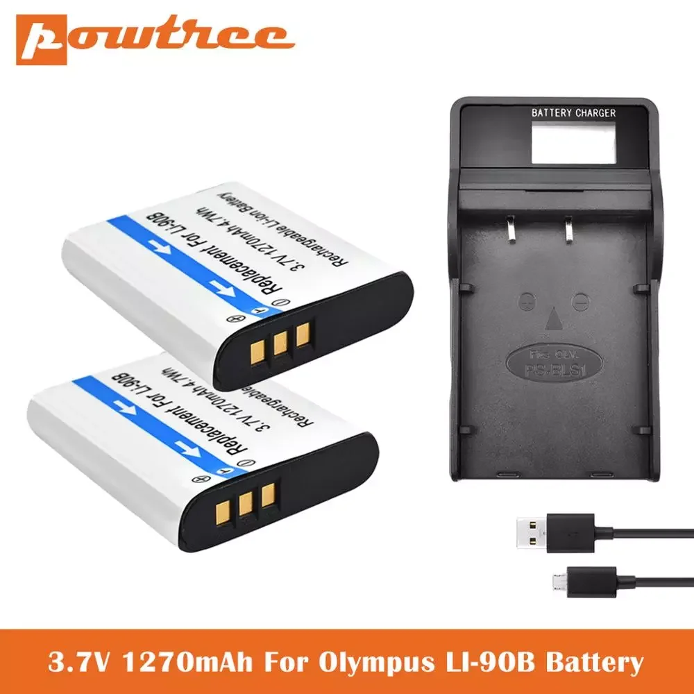 Battery+Charger for Olympus SH-1 SH-50 iHS, SH-60, SP-100 SP-100EE, Tough TG-1 iHS, Tough TG-2 iHS, Tough TG-3 XZ-2 iHS
Battery+Charger for Olympus SH-1 SH-50 iHS, SH-60, SP-100 SP-100EE, Tough TG-1 iHS, Tough TG-2 iHS, Tough TG-3 XZ-2 iHS