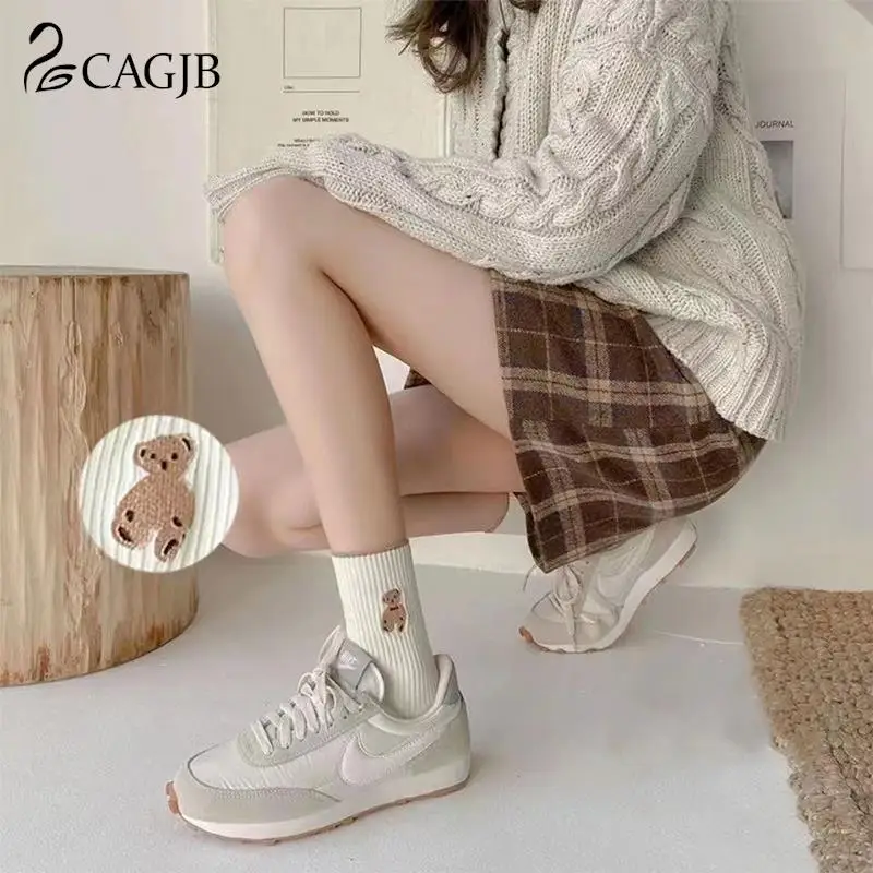 1pair Cartoon Creative Striped Bear Socks Kawaii Print Funny Girl Socks Fashion Skateboard Woman Socks
1pair Cartoon Creative Striped Bear Socks Kawaii Print Funny Girl Socks Fashion Skateboard Woman Socks