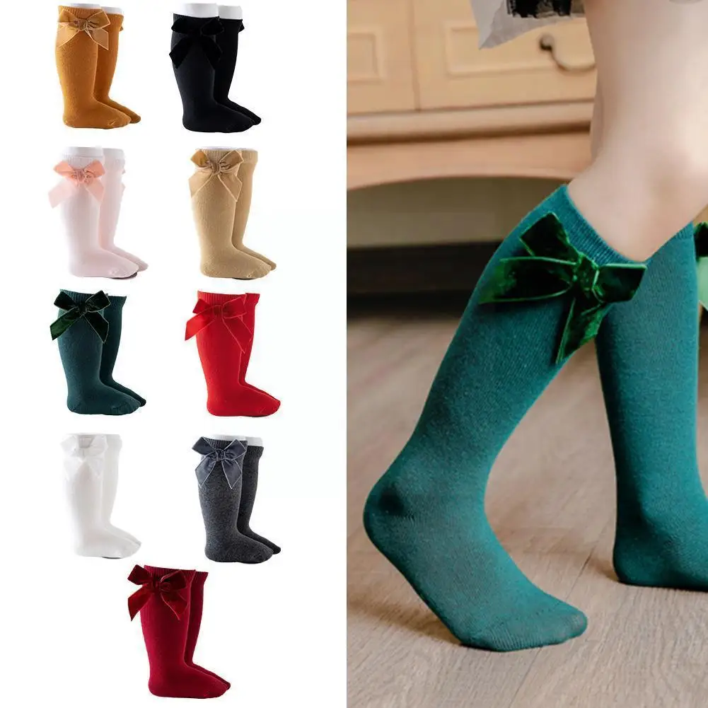Autumn Winter Bow Medium Long Tube Socks Baby Princess Breathable Full Princess Socks Moon High Knee Non-slip Warm Box Gift S5c0
Autumn Winter Bow Medium Long Tube Socks Baby Princess Breathable Full Princess Socks Moon High Knee Non-slip Warm Box Gift S5c0