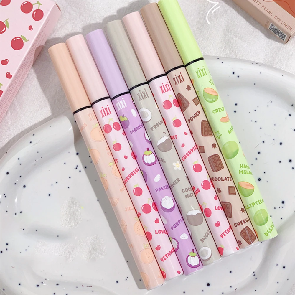 Fruit Diamond Glitter Eyeliner Pencil Eye Makeup Highlighter Waterproof Pearl Rose Brighten Silkworm Shadow Liquid Eyeliner Pen
Fruit Diamond Glitter Eyeliner Pencil Eye Makeup Highlighter Waterproof Pearl Rose Brighten Silkworm Shadow Liquid Eyeliner Pen