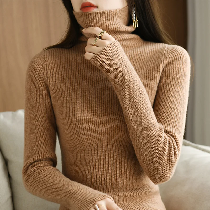 Autumn Winter New Cashmere Sweater Women Keep Warm Turtleneck Pullovers Knitting Sweater Fashion Korean Long Sleeve Tops
Autumn Winter New Cashmere Sweater Women Keep Warm Turtleneck Pullovers Knitting Sweater Fashion Korean Long Sleeve Tops
