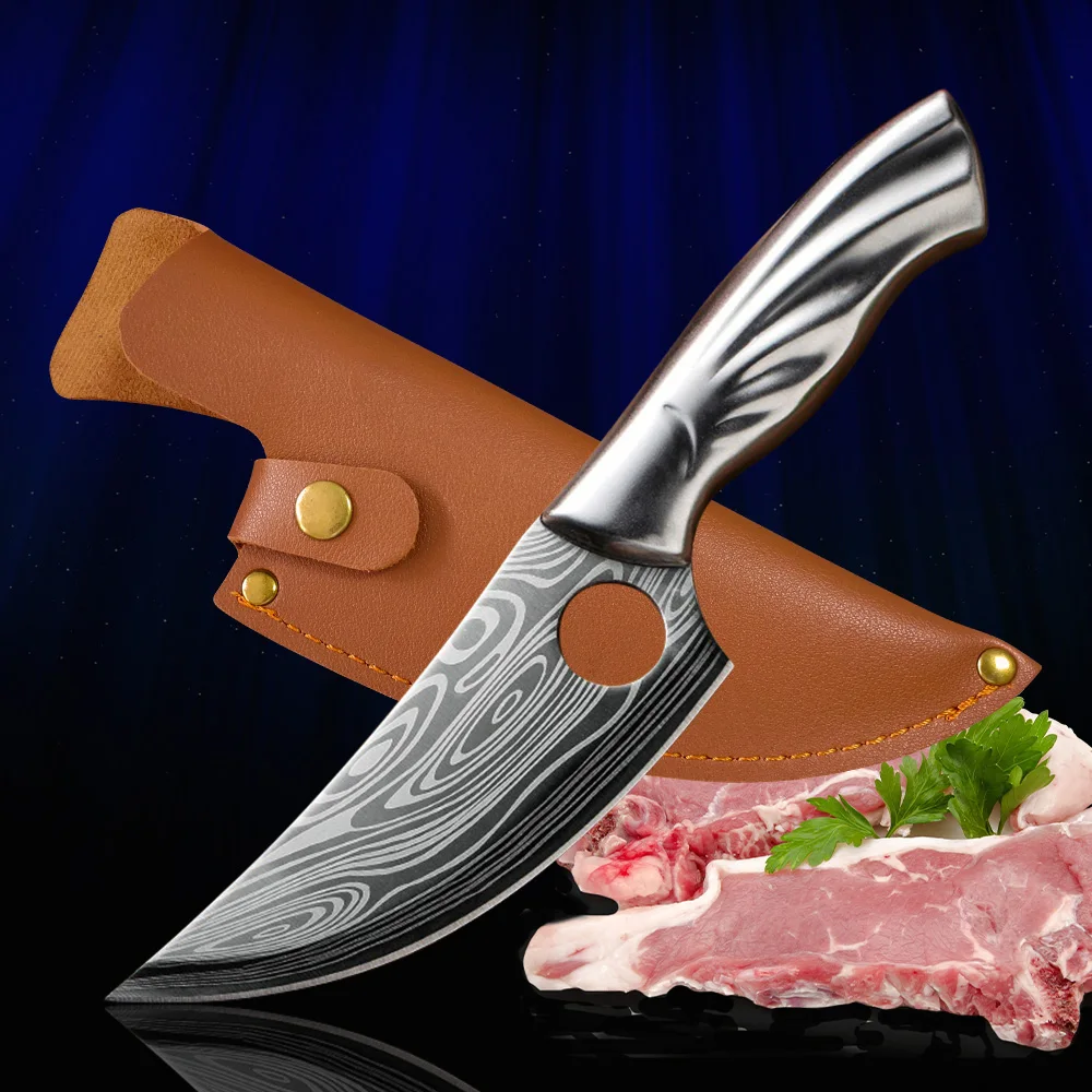 Outdoor Hunting Cleaver Ergonomic Design Handle Butcher Boning Knife Chicken Bone Meat Cutting Scissors Kitchen Accessories
Outdoor Hunting Cleaver Ergonomic Design Handle Butcher Boning Knife Chicken Bone Meat Cutting Scissors Kitchen Accessories