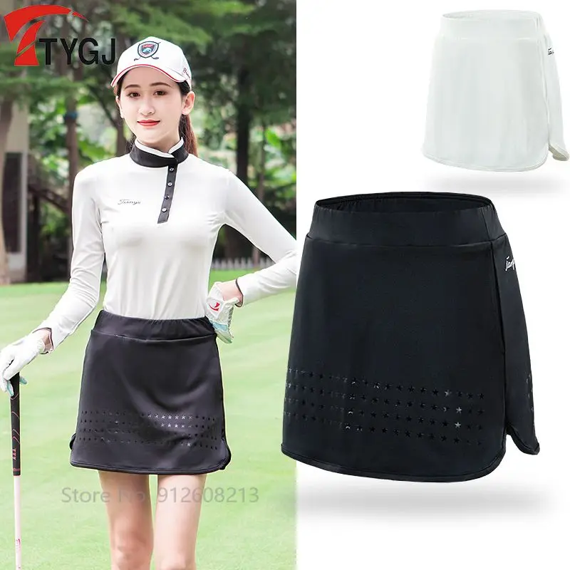 Ttygj Summer Women High Waist Golf Skirt Ladies Slim Anti-exsposure Golf Pantskirt Dry Fit Sports Skirt Split Tennis Skort XS-XL
Ttygj Summer Women High Waist Golf Skirt Ladies Slim Anti-exsposure Golf Pantskirt Dry Fit Sports Skirt Split Tennis Skort XS-XL