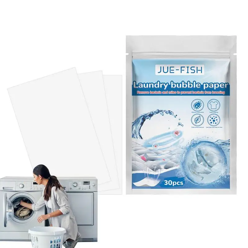 30Pcs Laundry Sheets Detergent Anti Dyed Cloth Laundry Papers Portable Liquidless Cloth Washing Sheets Washing Accessories
30Pcs Laundry Sheets Detergent Anti Dyed Cloth Laundry Papers Portable Liquidless Cloth Washing Sheets Washing Accessories