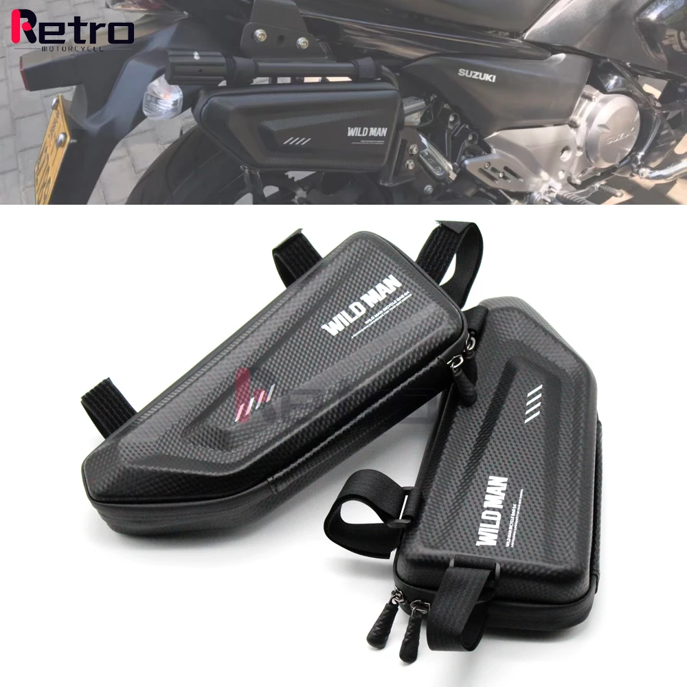 For HONDA VFR 1200F VFR1200F/DCT CBR400R CBR600F4I CBR500R Motorcycle Side Package Modified Hard Shell Triangle Bag Kit
For HONDA VFR 1200F VFR1200F/DCT CBR400R CBR600F4I CBR500R Motorcycle Side Package Modified Hard Shell Triangle Bag Kit