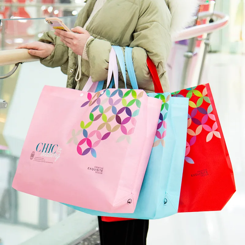 Fashion Non-woven Fabric Shopping Bag Print Convenience Shopping Pouch Designer Quality Four-piece Bedding Bag Fresh Large Bag
Fashion Non-woven Fabric Shopping Bag Print Convenience Shopping Pouch Designer Quality Four-piece Bedding Bag Fresh Large Bag