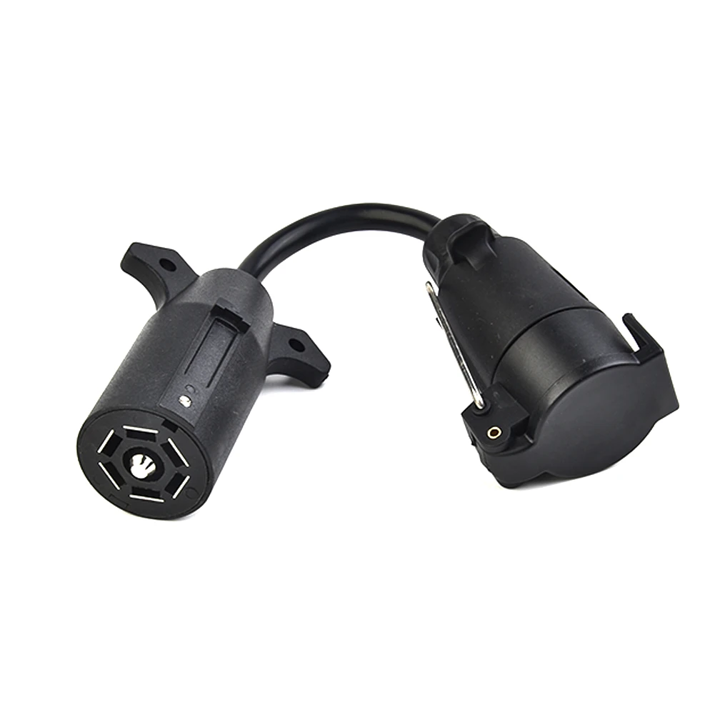 1 Pcs 7 Blade RV To 7 Pin Trailer Connector Towbar Towing Plug Adapter Durable Waterproof RV Plugs Socket Adapter Protects Part
1 Pcs 7 Blade RV To 7 Pin Trailer Connector Towbar Towing Plug Adapter Durable Waterproof RV Plugs Socket Adapter Protects Part
