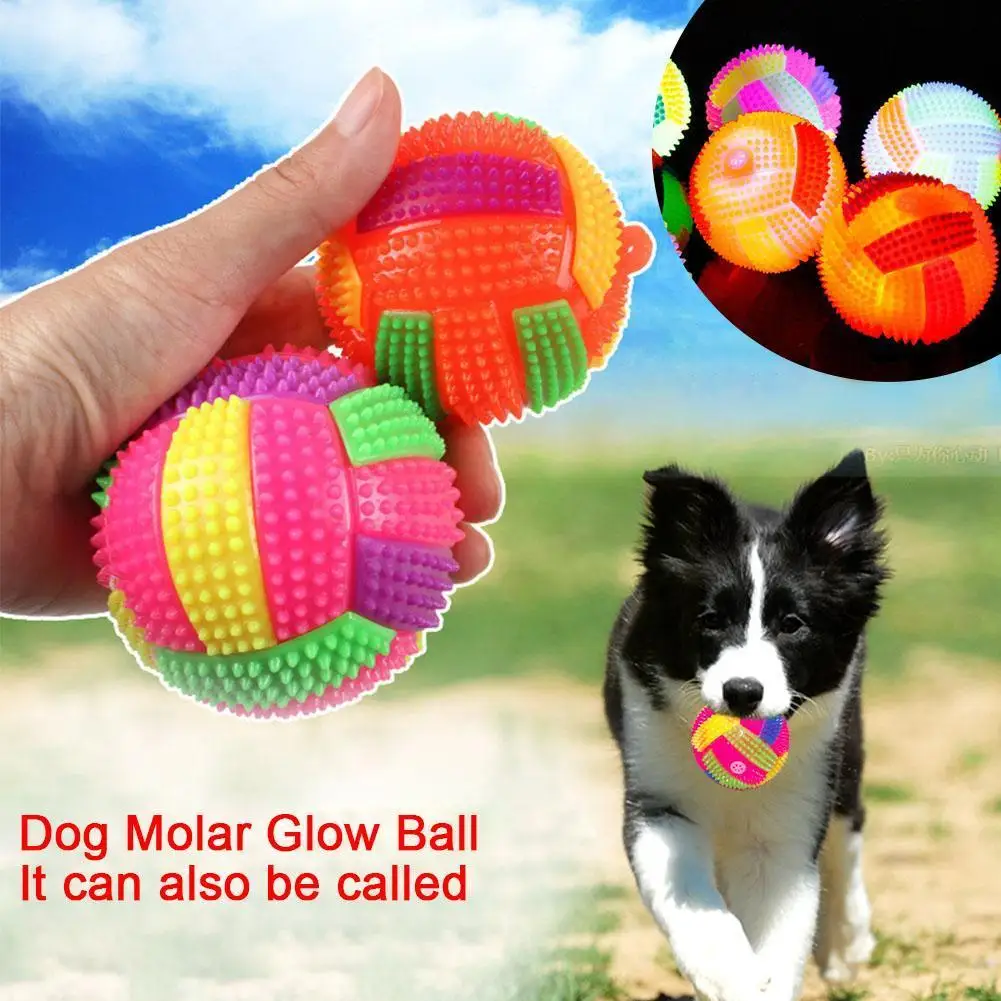 3pcs Led Flashing Molar Ball Pet Color Light Ball Interactive Toys Light Up Dog Balls Flashing Elastic Ball For Cats Dog To V5m8
3pcs Led Flashing Molar Ball Pet Color Light Ball Interactive Toys Light Up Dog Balls Flashing Elastic Ball For Cats Dog To V5m8