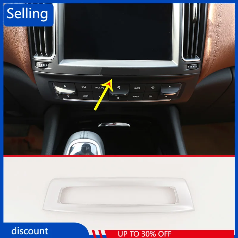 Central Control Mode Button Frame Trim Matt ABS 1 Pcs For Maserati Levante 2016-2019 CarInterior modification Accessories
Central Control Mode Button Frame Trim Matt ABS 1 Pcs For Maserati Levante 2016-2019 CarInterior modification Accessories