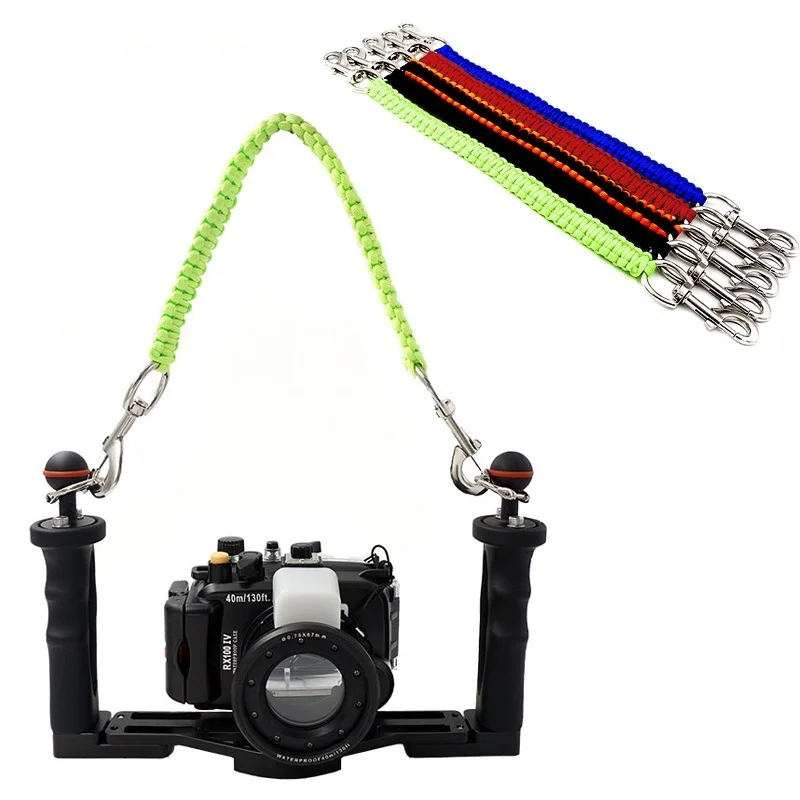Diving Camera Tray Handle Rope Lanyard Strap carrier for Gopro Sony Canon Nikon Housing Case Light Holder Underwater Photography
Diving Camera Tray Handle Rope Lanyard Strap carrier for Gopro Sony Canon Nikon Housing Case Light Holder Underwater Photography