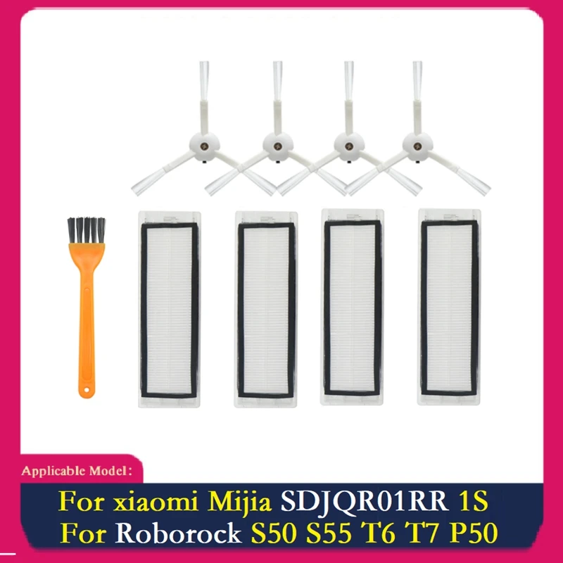 Моющийся боковой фильтр для пылесоса Xiaomi Mijia SDJQR01RR 1S / Roborock S50 S55 T6 T7 P50, Сменные аксессуары
Моющийся боковой фильтр для пылесоса Xiaomi Mijia SDJQR01RR 1S / Roborock S50 S55 T6 T7 P50, Сменные аксессуары