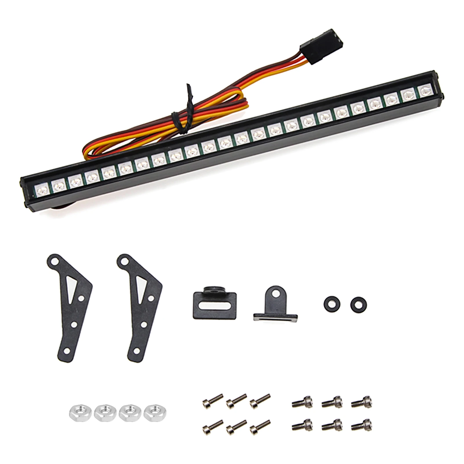 LED Light Bar RC Car Roof Mental Lamp Suitable for 1/10 1/8 RC Crawler Axial SCX10 TRX-4 for Boys Adult Gifts
LED Light Bar RC Car Roof Mental Lamp Suitable for 1/10 1/8 RC Crawler Axial SCX10 TRX-4 for Boys Adult Gifts
