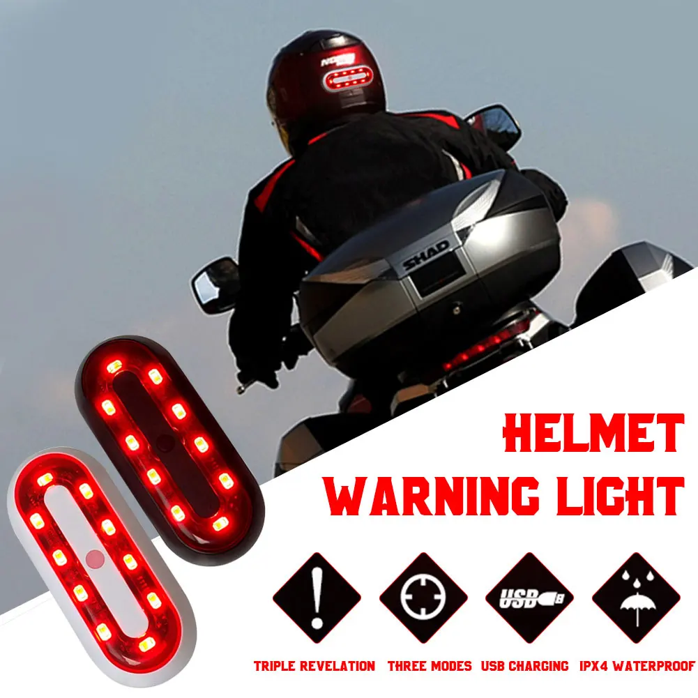 New Motorcycle Helmet Night Light LED Cycling Strip Safety Signal Warning Light Universal LED Motorcycle Helmet Taillight
New Motorcycle Helmet Night Light LED Cycling Strip Safety Signal Warning Light Universal LED Motorcycle Helmet Taillight