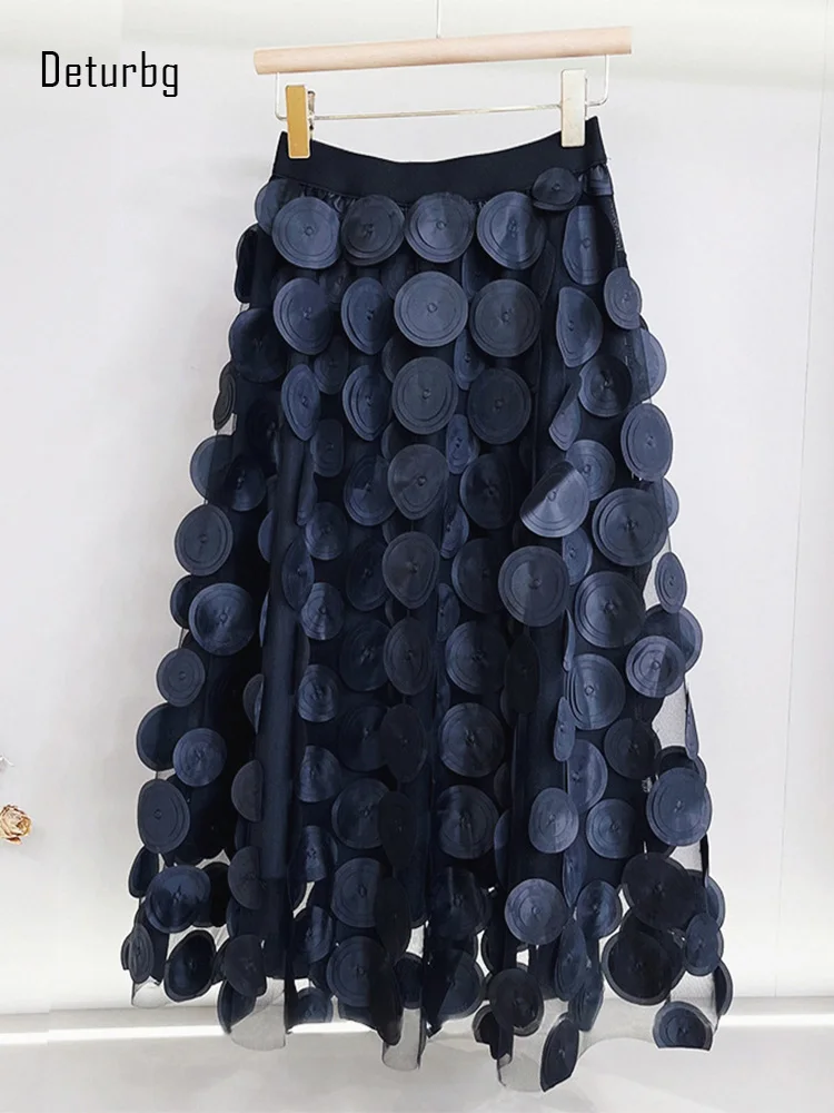 Luxury Brand Designer Embroidery A-Line Skirt with Special Techniques 3D Polka Dot Patchwork Midi Long Skirts 2023 Spring K242
Luxury Brand Designer Embroidery A-Line Skirt with Special Techniques 3D Polka Dot Patchwork Midi Long Skirts 2023 Spring K242