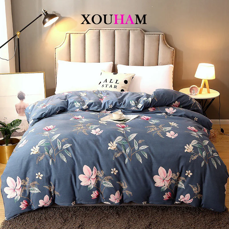 XOUHAM 100% Cotton Duvet Cover 26 Colour Thickened Reactive Print Quilt Cover Suitable for Single Beds Double King Queen Bed
XOUHAM 100% Cotton Duvet Cover 26 Colour Thickened Reactive Print Quilt Cover Suitable for Single Beds Double King Queen Bed