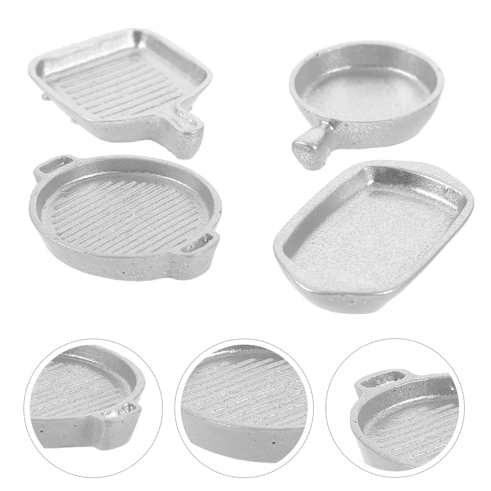 12pcs Miniature Metal Pots Simulated Miniature Craft Adorable Mini Pan Decorative Miniature Craft Decor
12pcs Miniature Metal Pots Simulated Miniature Craft Adorable Mini Pan Decorative Miniature Craft Decor