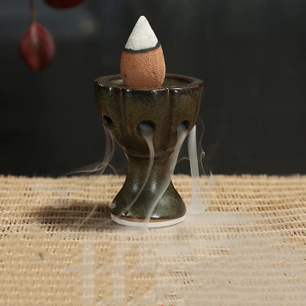 Buddha part Waterfall Creative Holder Mini Backflow Teahouse Burner Cones Censer Ceramic Home Decor Office Incense
Buddha part Waterfall Creative Holder Mini Backflow Teahouse Burner Cones Censer Ceramic Home Decor Office Incense