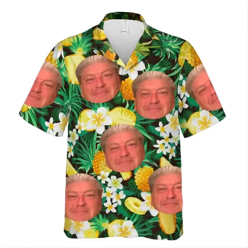 2023 Hot Sale Hawaiian Style Street Men's Shirt 3D Printed Pineapple Character Dog Series Fashion Trend Cool Shirt
2023 Hot Sale Hawaiian Style Street Men's Shirt 3D Printed Pineapple Character Dog Series Fashion Trend Cool Shirt