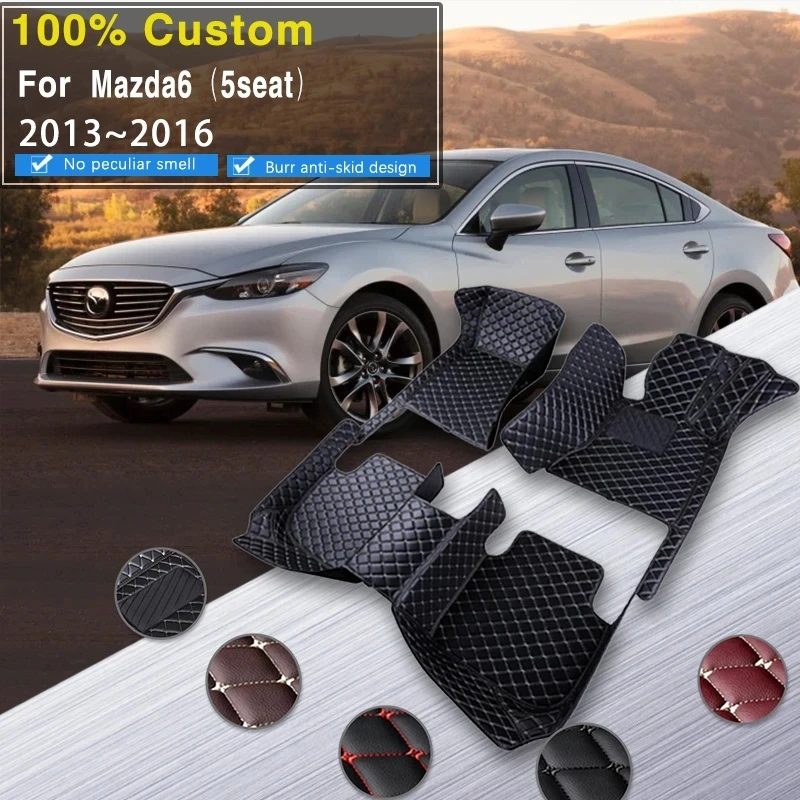 Автомобильные коврики для Mazda6 Mazda 6 Atenza GJ1 GL 2013 ~ 2016, пылезащитные коврики, автомобильный коврик, полный комплект, водонепроницаемый коврик, ковер, автомобильные аксессуары
Автомобильные коврики для Mazda6 Mazda 6 Atenza GJ1 GL 2013 ~ 2016, пылезащитные коврики, автомобильный коврик, полный комплект, водонепроницаемый коврик, ковер, автомобильные аксессуары
