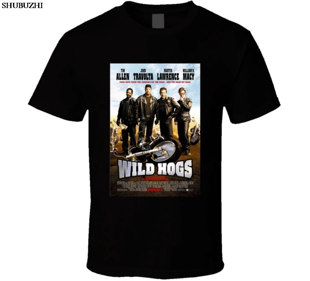 Wild Hogs Cool 21st Century Comedy Classic Movie Poster Fan T Shirt summer fashion men cotton tops euro size boys gifts
Wild Hogs Cool 21st Century Comedy Classic Movie Poster Fan T Shirt summer fashion men cotton tops euro size boys gifts