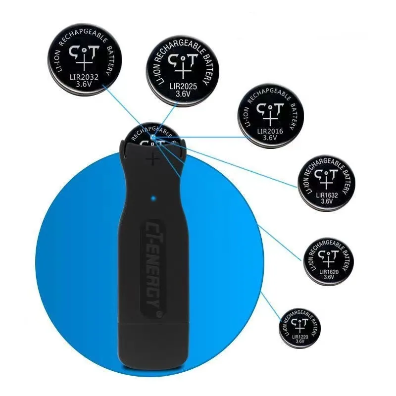 1pc 3.6V Button Battery Charger For Lithium Battery Ml2032 Lir2032 Lir2025 Lir2016 Mini Button Battery Charger
1pc 3.6V Button Battery Charger For Lithium Battery Ml2032 Lir2032 Lir2025 Lir2016 Mini Button Battery Charger