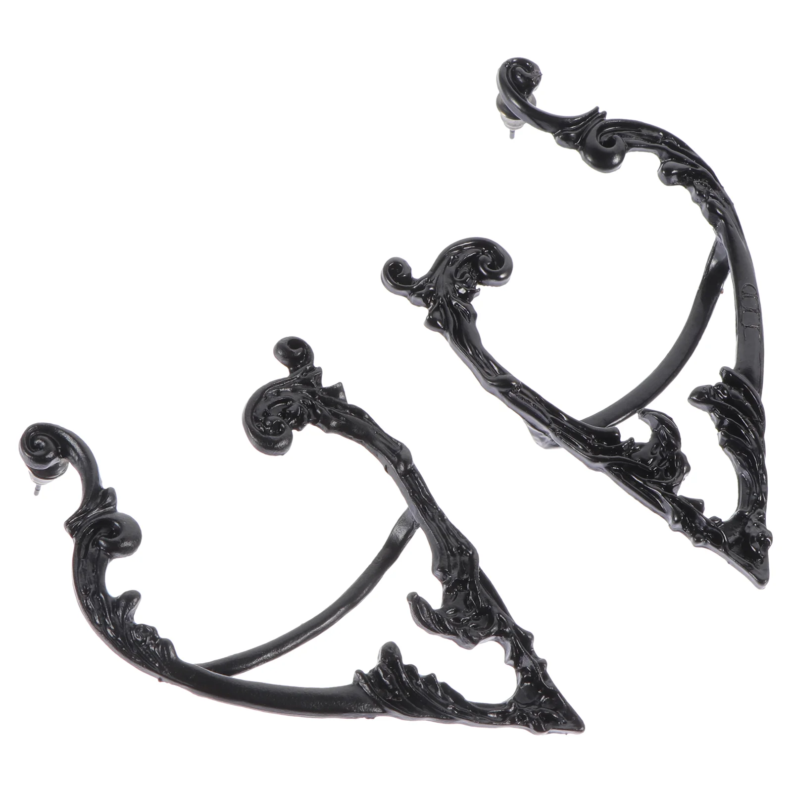Ear Elf Cuffs Earrings Black Womenfairy Gothic Ears Cuff Clip Elves Punk Jewelry Cosplay Elven Bone Clips Wrapsearring Costume
Ear Elf Cuffs Earrings Black Womenfairy Gothic Ears Cuff Clip Elves Punk Jewelry Cosplay Elven Bone Clips Wrapsearring Costume