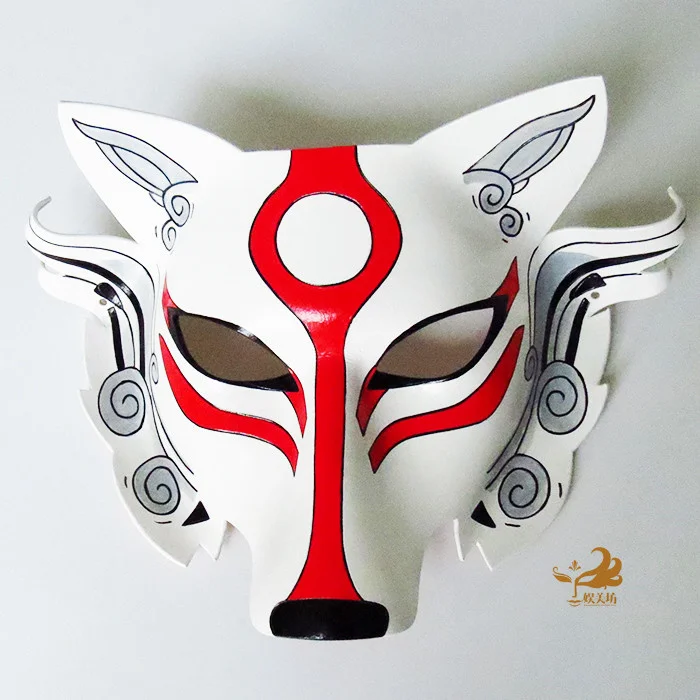 High Quality Cosplay Real Halloween Leather Wolf Mask Japanese Samurai Head Masks Cowhide Ball props Masquerade Party Costume
High Quality Cosplay Real Halloween Leather Wolf Mask Japanese Samurai Head Masks Cowhide Ball props Masquerade Party Costume