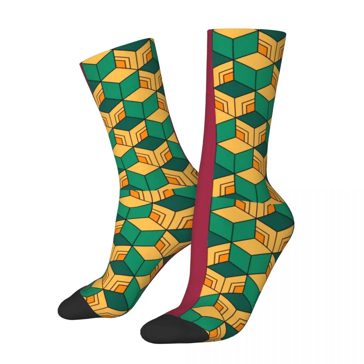 Hip-hop Demon Slayer Giyu Pattern Basketball Socks Polyester Crew Socks for Women Men Breathable
Hip-hop Demon Slayer Giyu Pattern Basketball Socks Polyester Crew Socks for Women Men Breathable