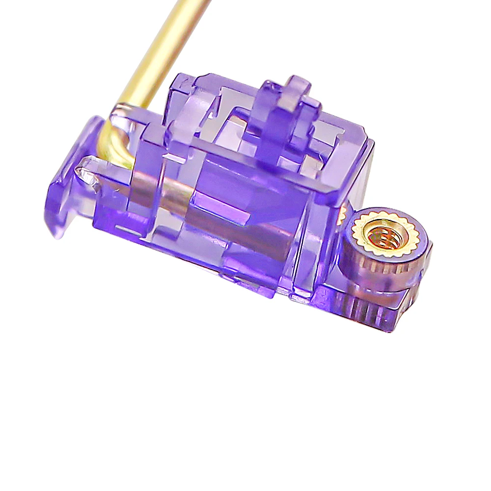 Transparent Purple Gold Plated Pcb Screw in V2 Stabilizer for Custom Mechanical Keyboard gh60 xd64 xd84 6.25x 2x 7x xd96 xd87
Transparent Purple Gold Plated Pcb Screw in V2 Stabilizer for Custom Mechanical Keyboard gh60 xd64 xd84 6.25x 2x 7x xd96 xd87