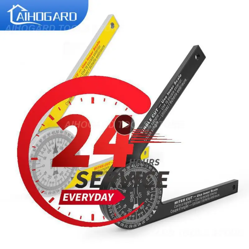 360 Degree Miter Saw Protractor Digital Protractor Ruler Inclinometer Protractor Miter Saw Angle ABS Level Meter Ruler Tool
360 Degree Miter Saw Protractor Digital Protractor Ruler Inclinometer Protractor Miter Saw Angle ABS Level Meter Ruler Tool